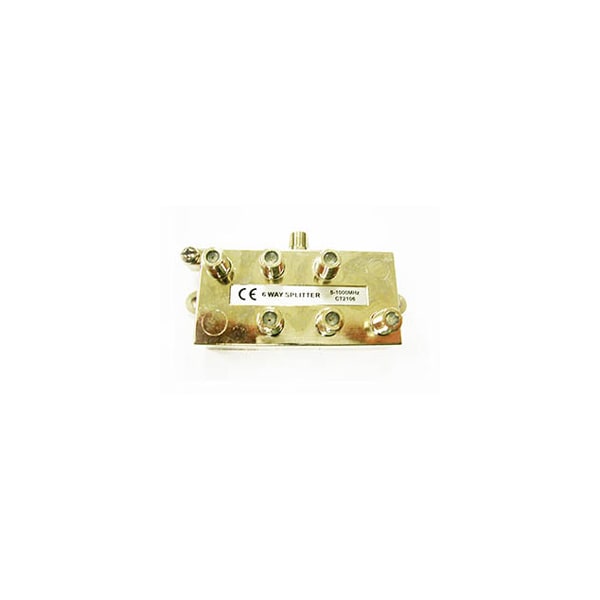 Allen Tel 6-Way Coax Splitter, 1 GHz CT2106 - main